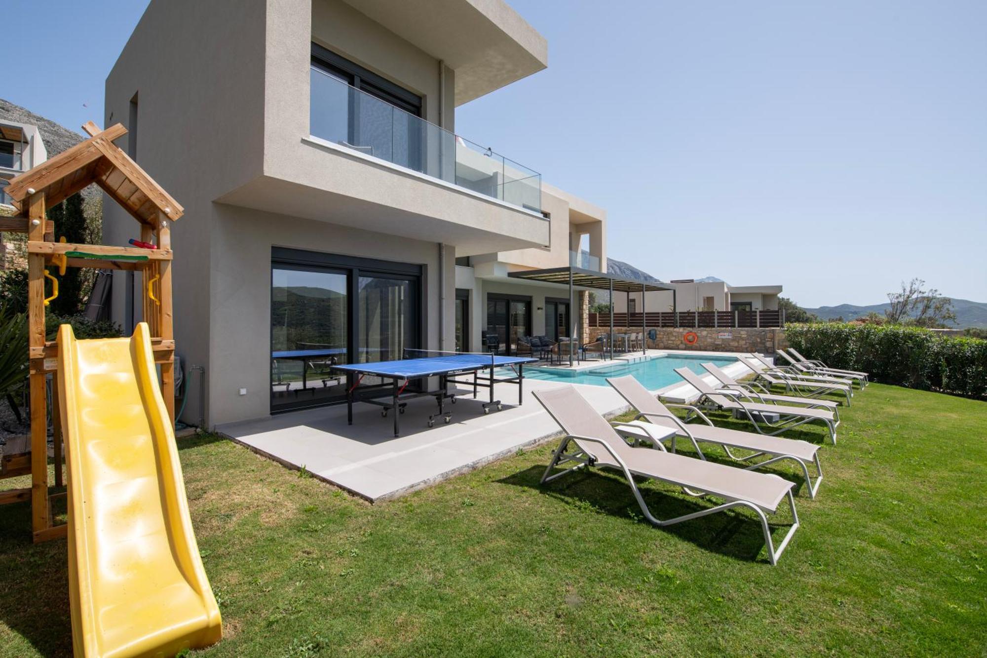 Asomatoi Porti Villas Aphrodite מראה חיצוני תמונה
