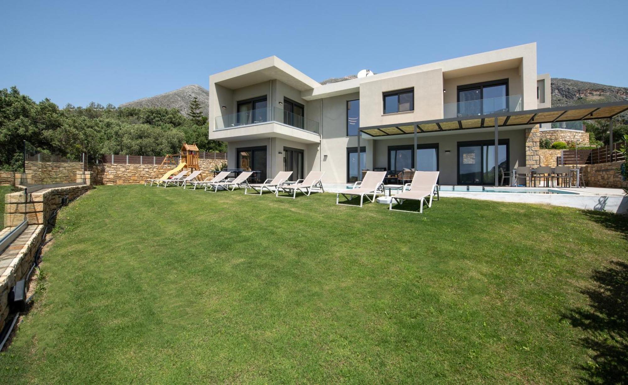 Asomatoi Porti Villas Aphrodite מראה חיצוני תמונה