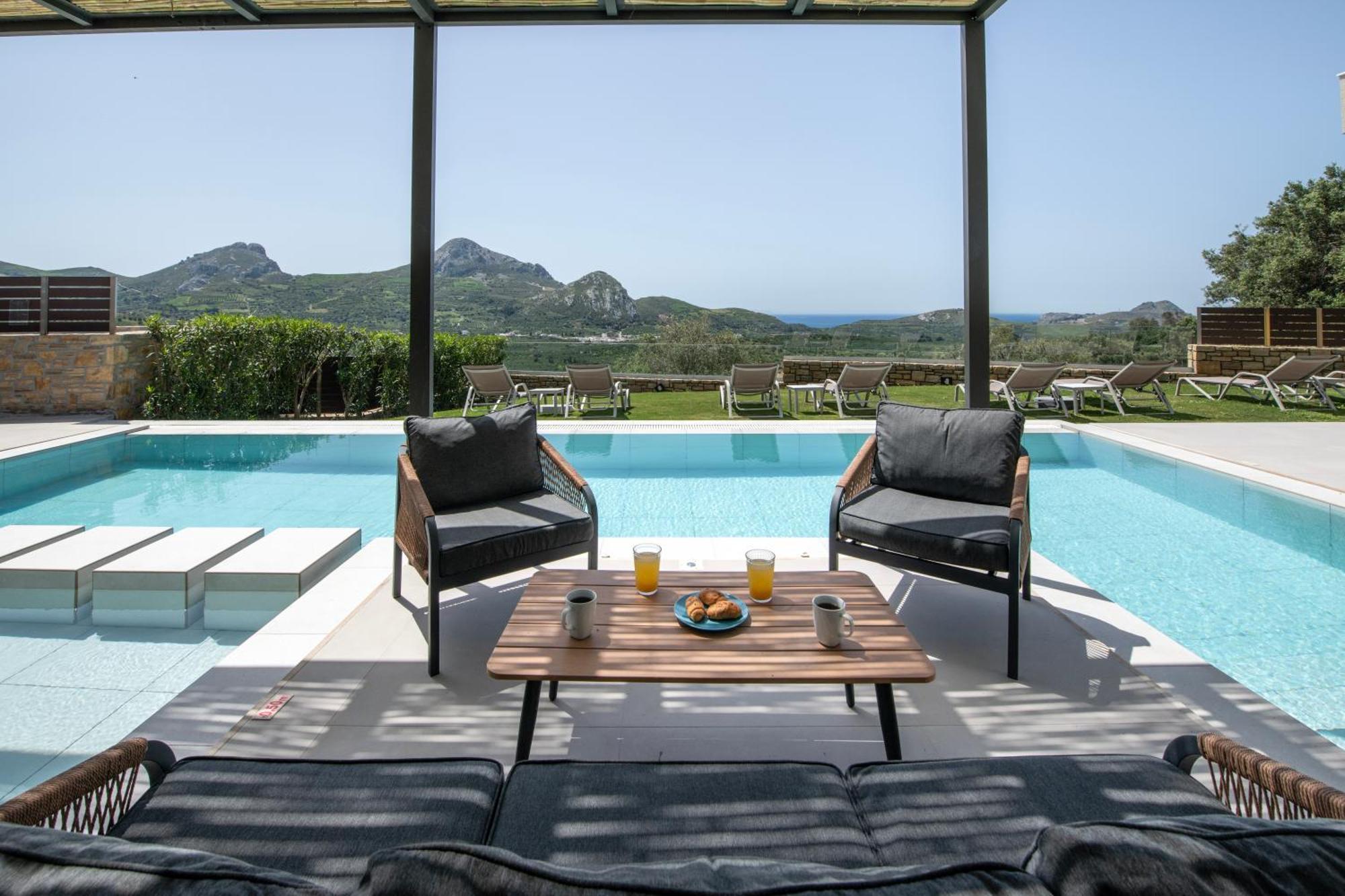 Asomatoi Porti Villas Aphrodite מראה חיצוני תמונה