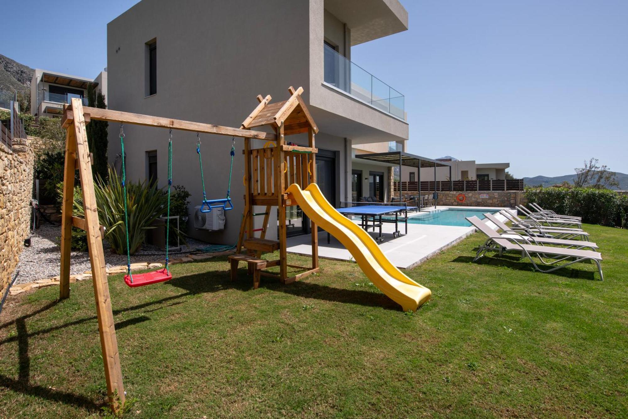 Asomatoi Porti Villas Aphrodite מראה חיצוני תמונה