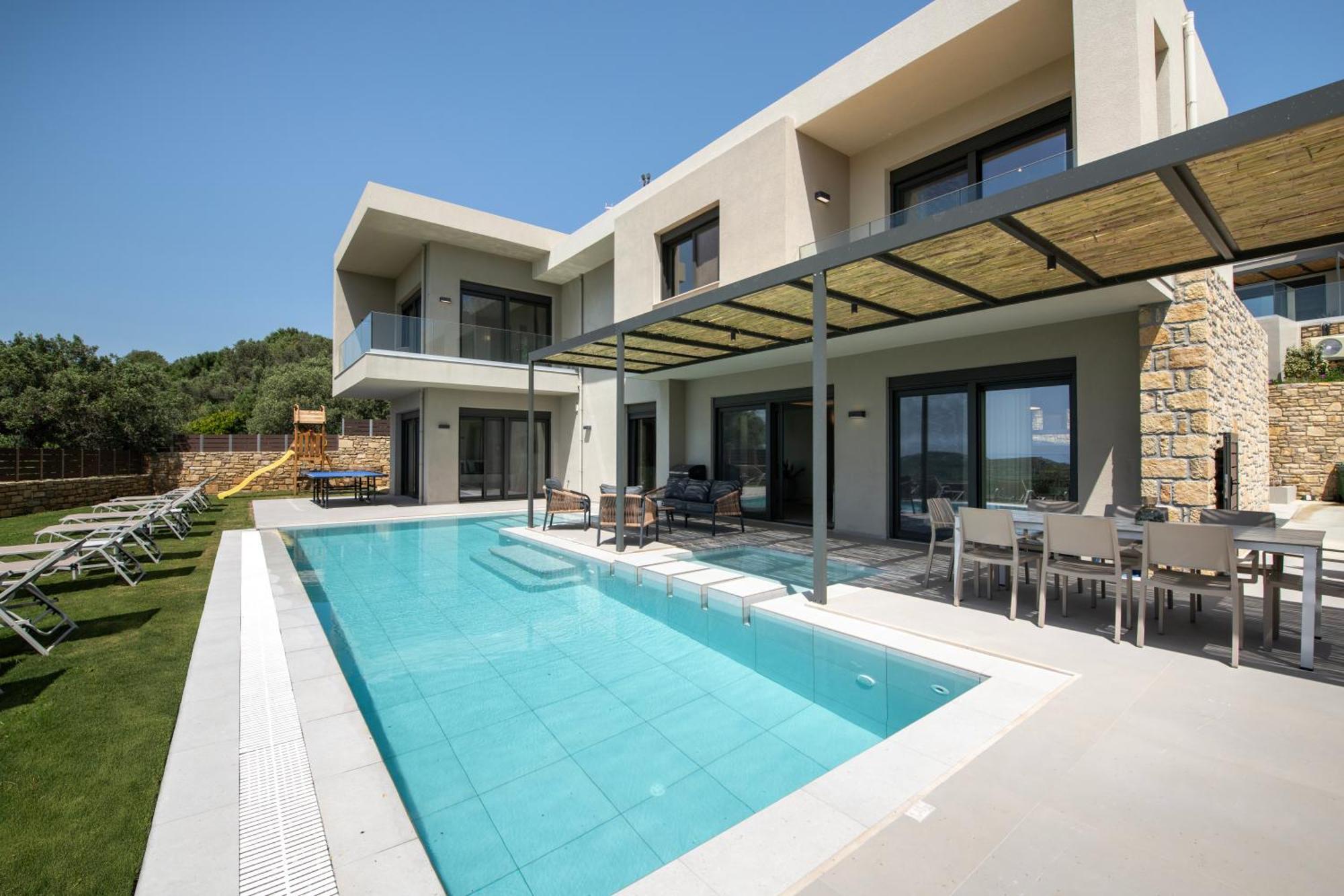 Asomatoi Porti Villas Aphrodite מראה חיצוני תמונה