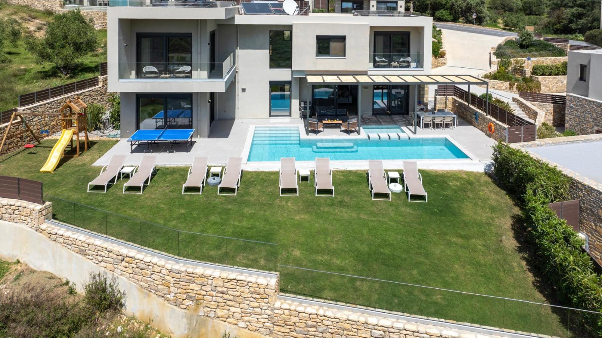Asomatoi Porti Villas Aphrodite מראה חיצוני תמונה