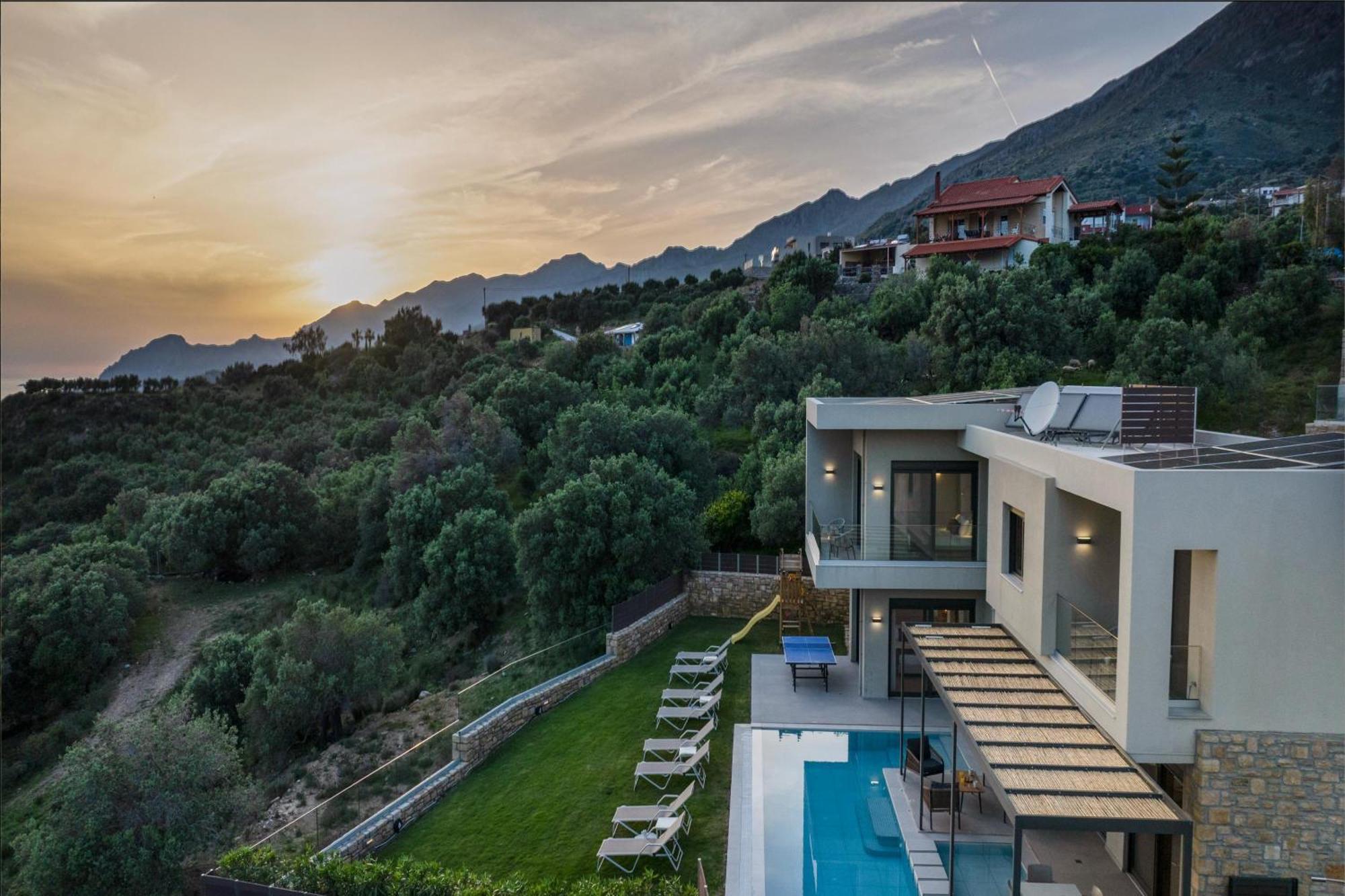 Asomatoi Porti Villas Aphrodite מראה חיצוני תמונה
