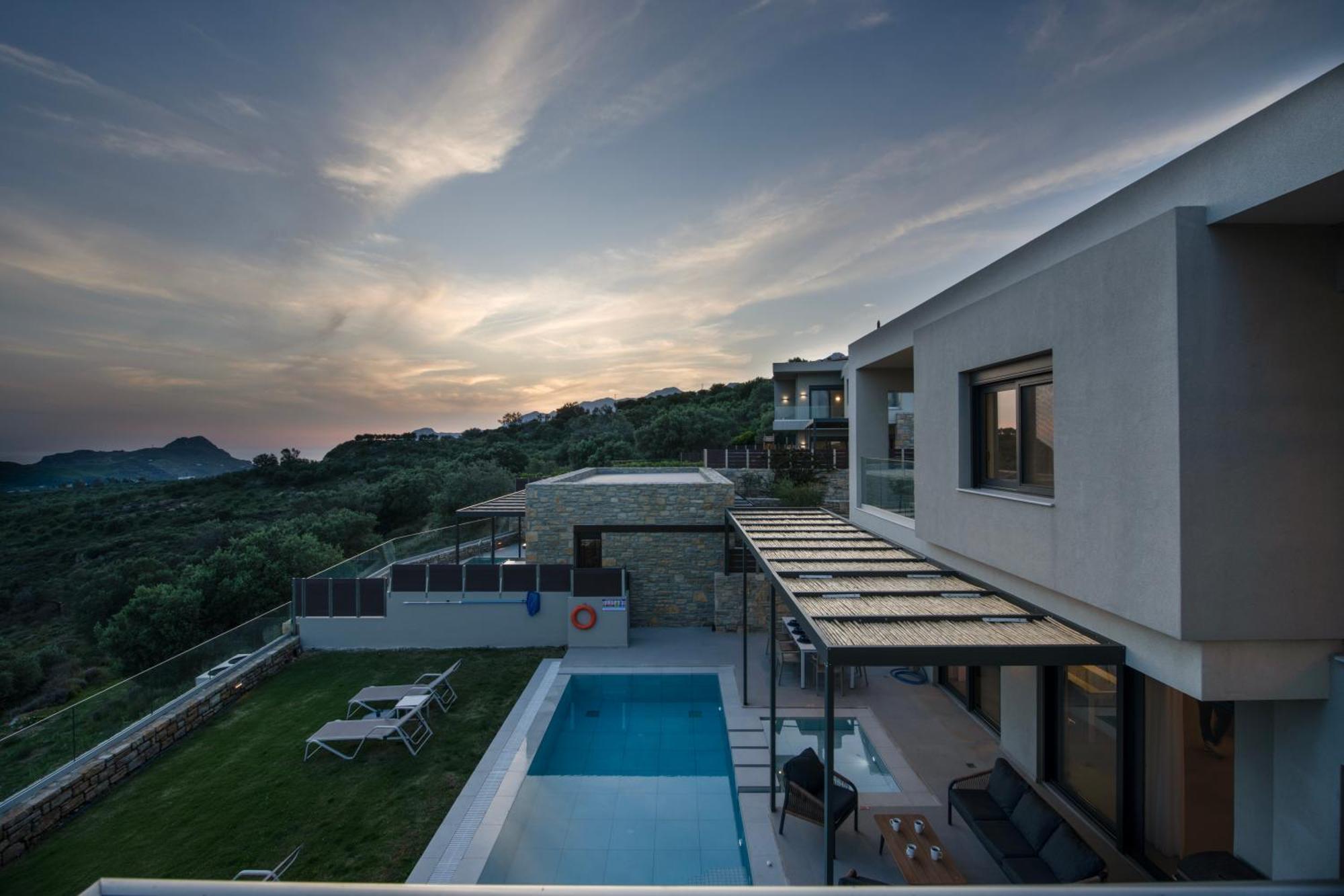 Asomatoi Porti Villas Aphrodite מראה חיצוני תמונה