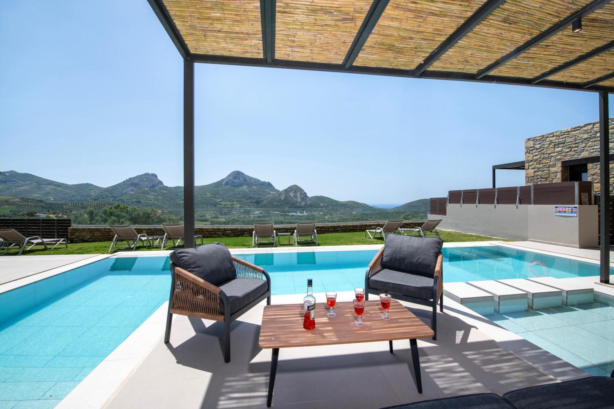Asomatoi Porti Villas Aphrodite מראה חיצוני תמונה